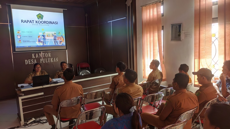 Rapat Koordinasi di Kantor Perbekel Pulukan: Penguatan Disiplin dan Kesiapan Menyongsong Pilkada