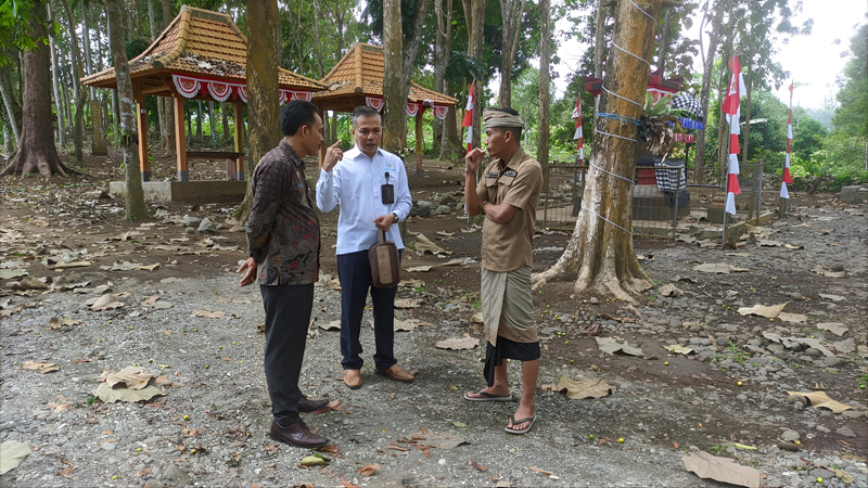Camat Pekutatan dan BPS Jembrana ke Agro Wisata Desa Pulukan : Persiapan Kick Off Launch Desa Cantik