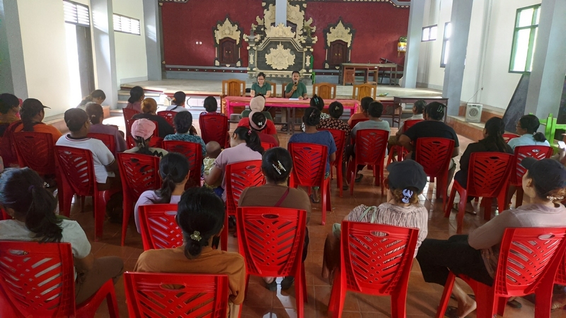 Pemerintah Desa Pulukan Gelar Sosialisasi Program Ketahanan Pangan untuk Kelompok Ternak Babi